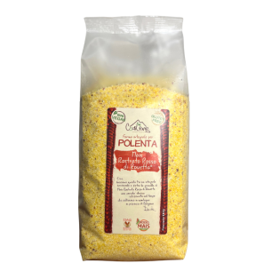 Farina Integrale per Polenta di Mais Rostrato Rosso di Rovetta 1Kg