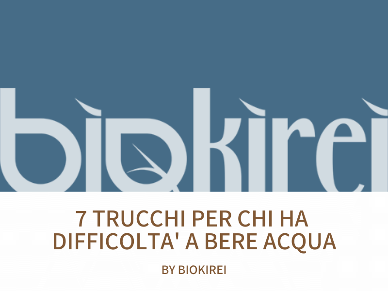 Difficoltà a bere acqua: 7 disturbi di chi beve poco